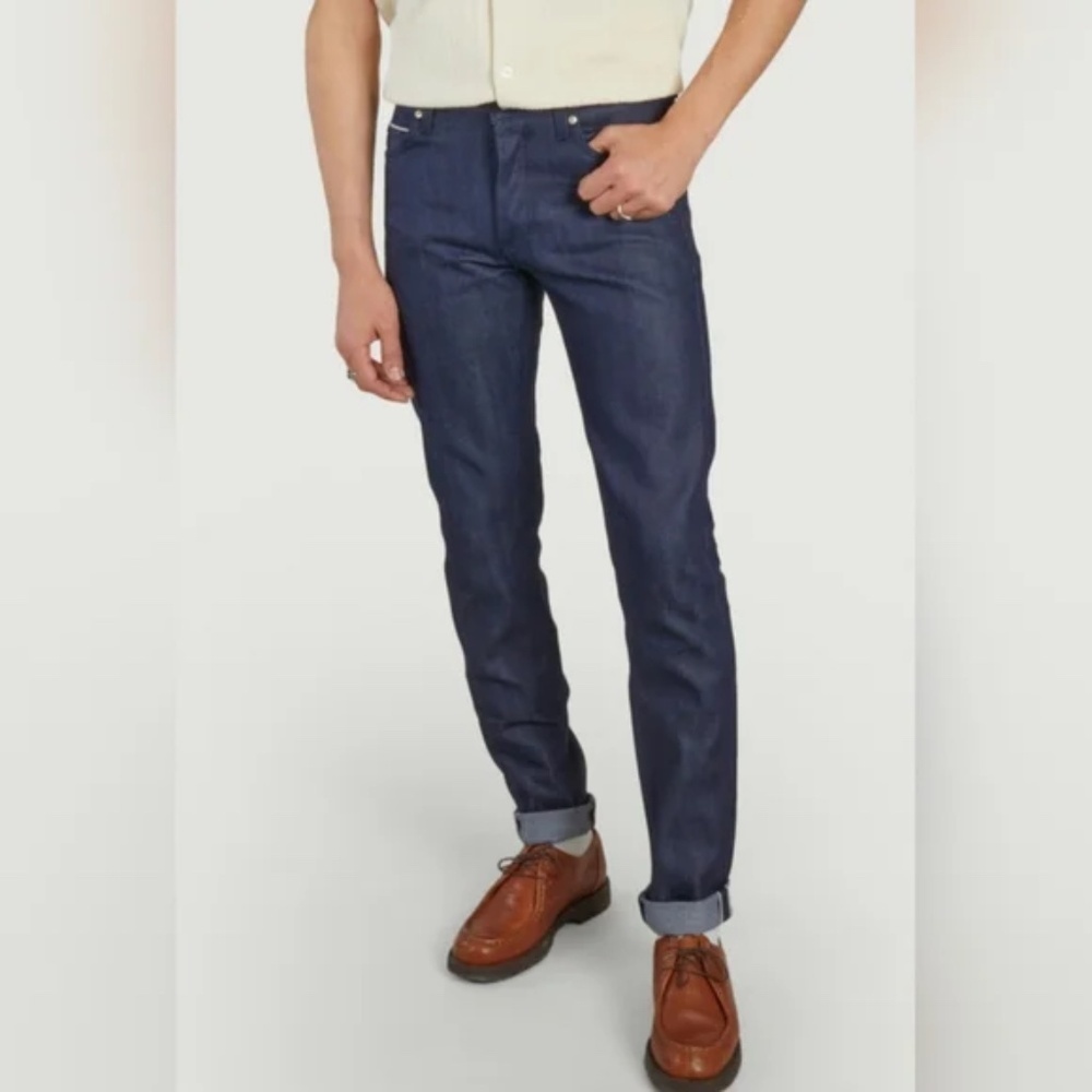Naked and Famous Spring Garden Selvedge Jeans Super Guy - Picture 3 of 9